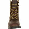 Durango Maverick XP Waterproof Lacer Work Boot, OILED BROWN, M, Size 8 DDB0174